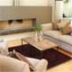Open plan living area
