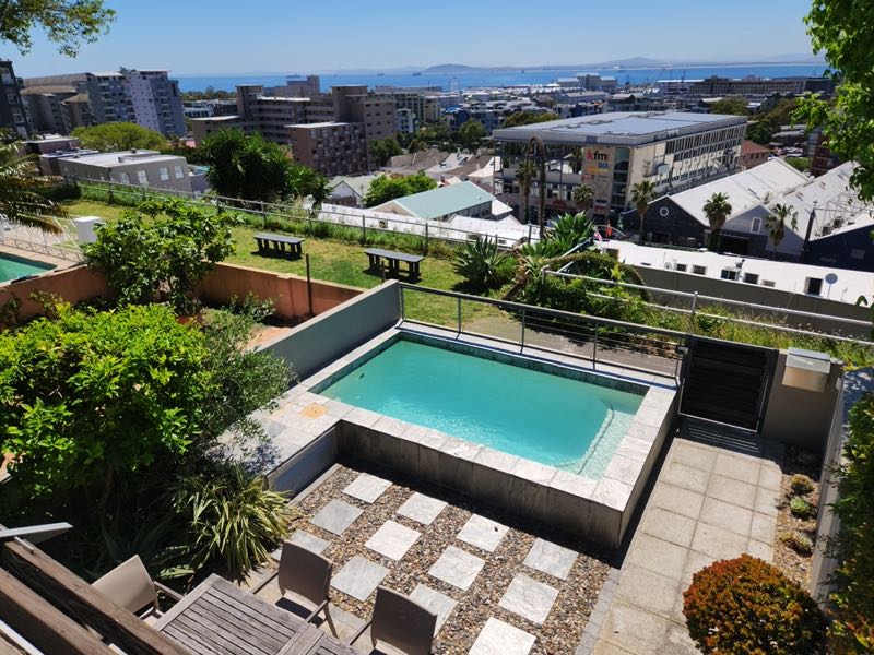 2 Bayview Terrace - garden seating & plunge pool