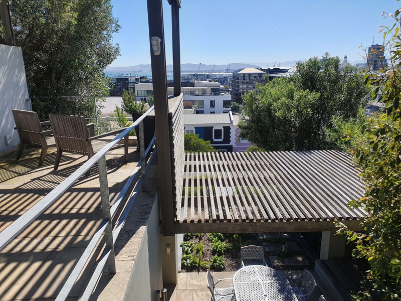 24 Loader Street - living room view and small terrace