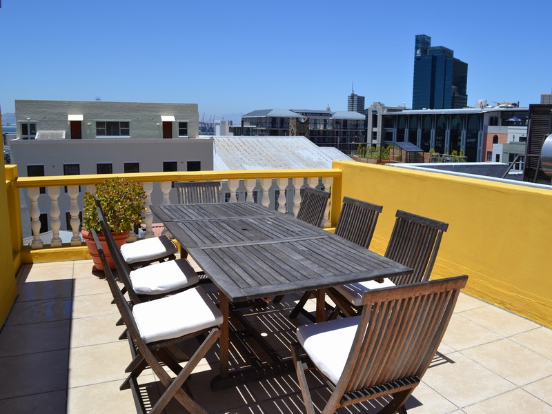 110 Waterkant Street - roof terrace seating