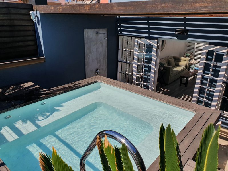 139 Waterkant Street - balcony plunge pool