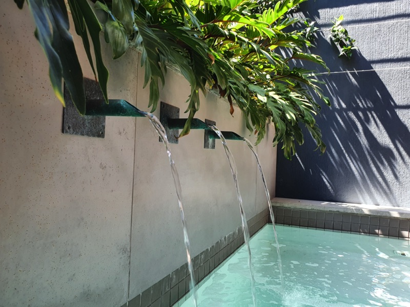 92 Waterkant Street - pool fountain