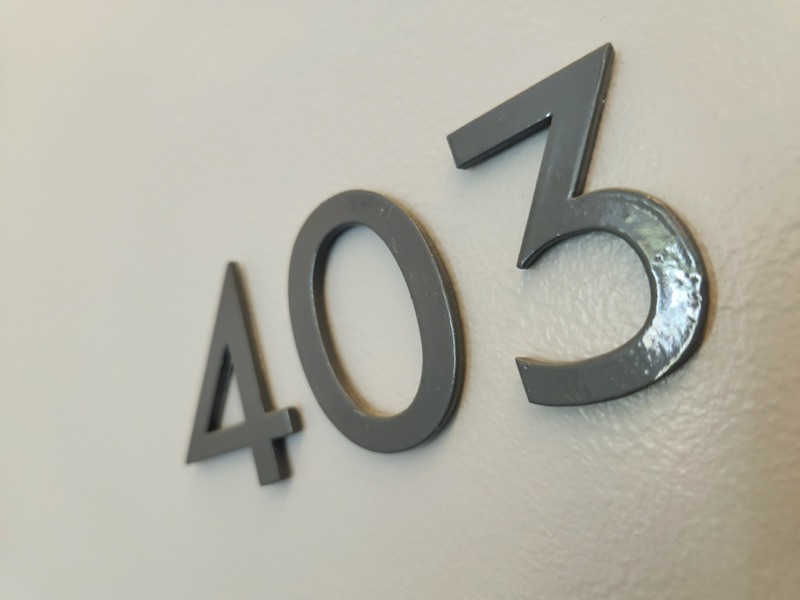 32 Napier Street - 4th floor entrance