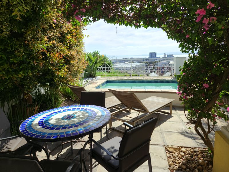 4 Bayview Terrace - poolside exterior