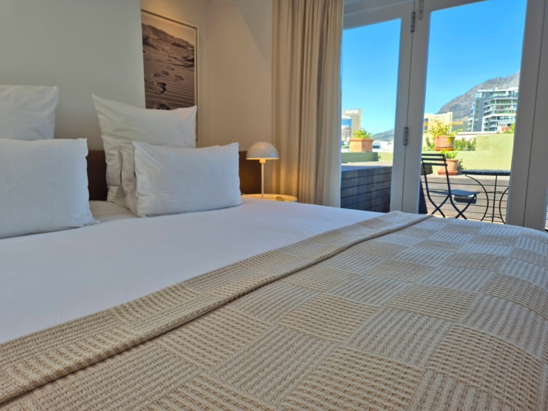 42 Napier Street - bedroom 1 & balcony view