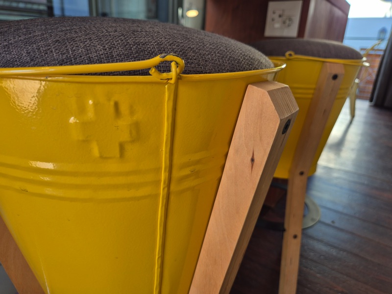 77 Loader Street - kitchen bucket stools