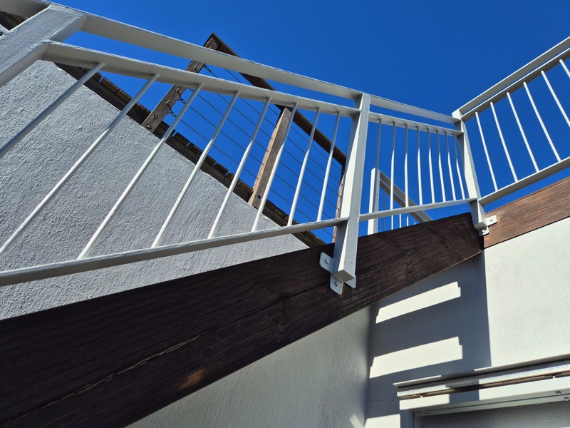 77 Loader Street - roof deck stairs