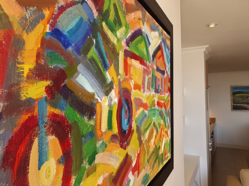 70 Loader Street - living area art