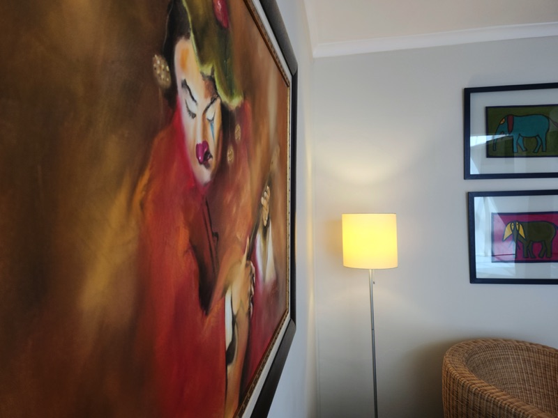 110 Waterkant Street - living area artwork