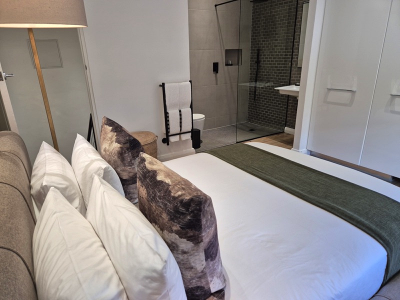 98 Waterkant Street - bedroom 1 & open plan bathroom