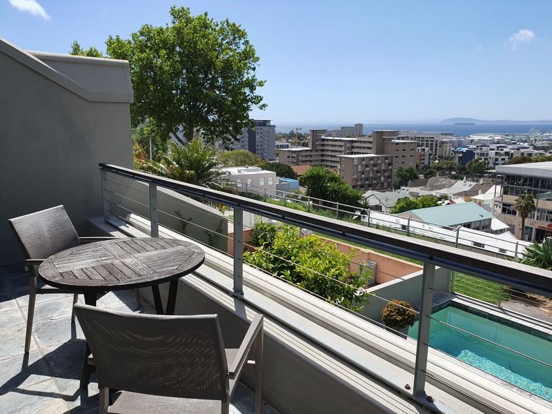2 Bayview Terrace - bedroom 1 balcony & view