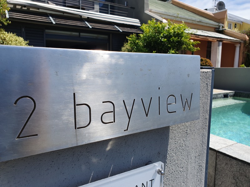 2 Bayview Terrace - Bayview entrance