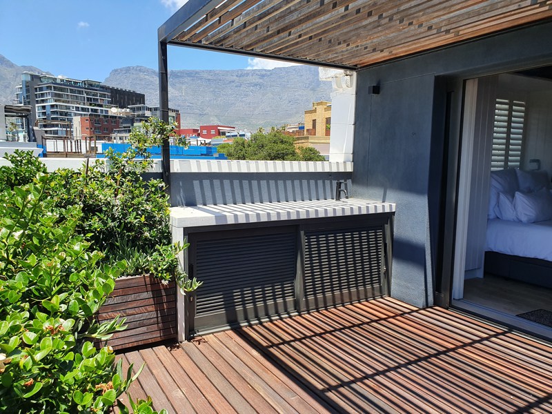 92 Waterkant Street - bedroom 1 terrace view