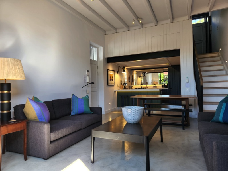 92 Waterkant Street - living area and kitchen