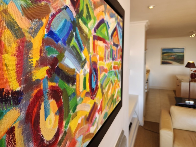 70 Loader Street - living area artwork