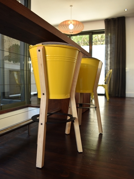 77 Loader Street - kitchen bucket stools