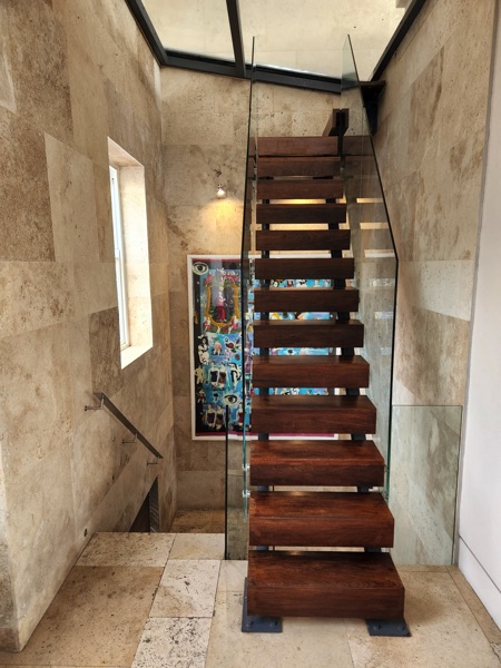 2 Loader Street - staircase to living area