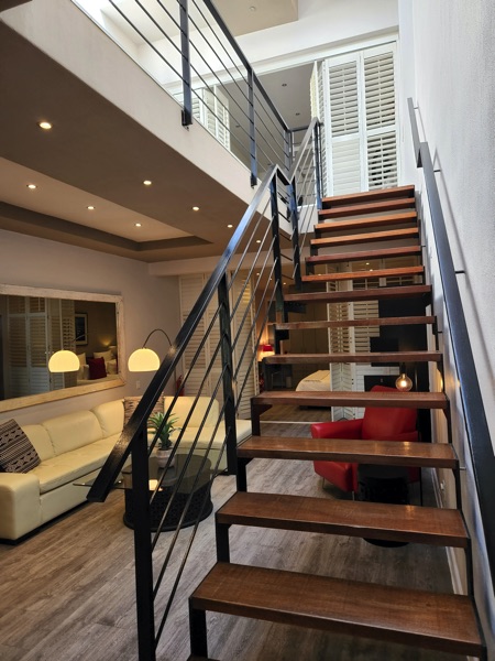 139 Waterkant Street - stairs to 1st floor lounge