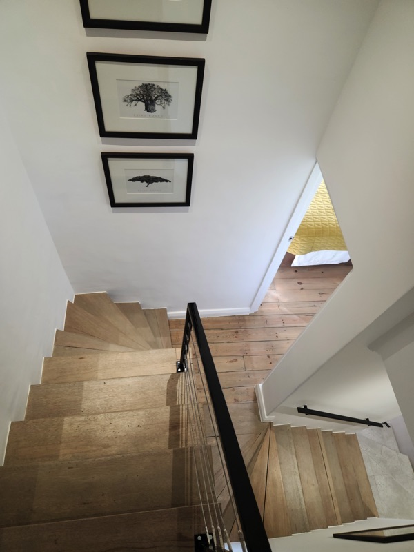 98 Waterkant Street - staircase to bedroom 1