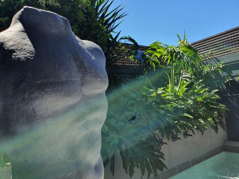 92 Waterkant Street - pool statue