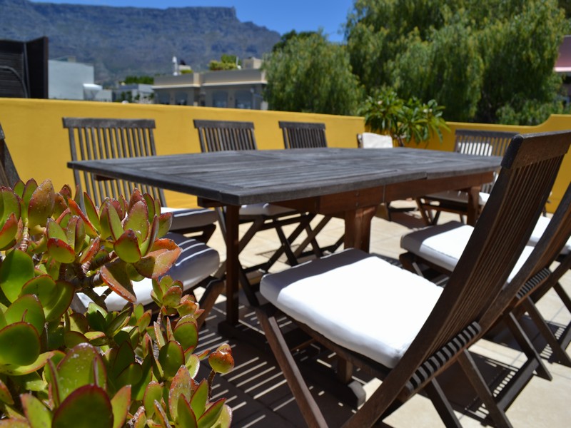 110 Waterkant Street - roof terrace seating