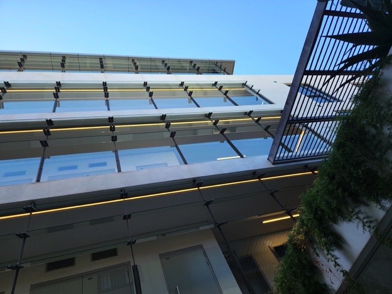 32 Napier Street - interior view of block floor levels