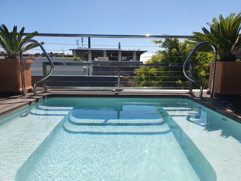 139 Waterkant Street - balcony plunge pool