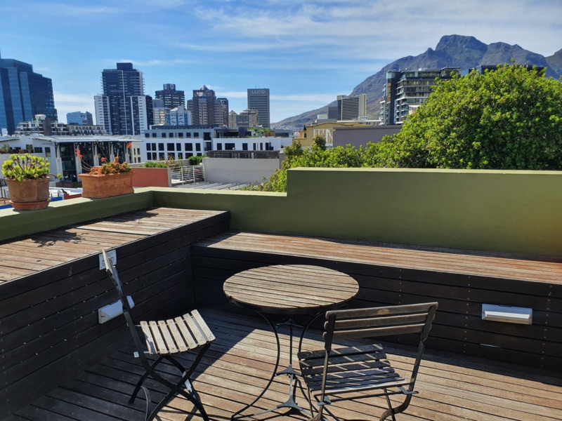 42 Napier Street - Jacuzzi deck & view