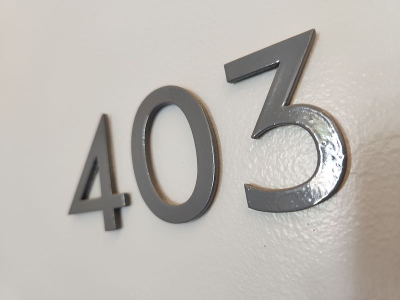 32 Napier Street - 4th floor entrance