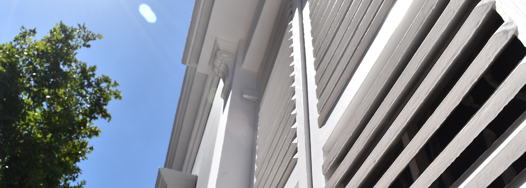 10 Loader Street - exterior front shutters