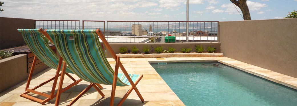7 Bayview Terrace - plunge pool view