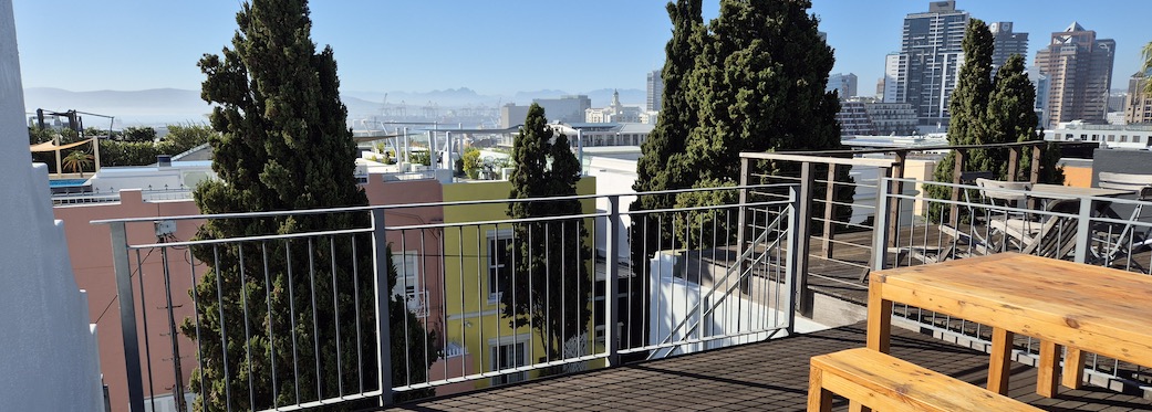 77 Loader Street - roof deck views