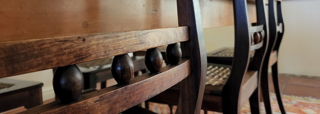 4 Bayview Terrace - dining chairs