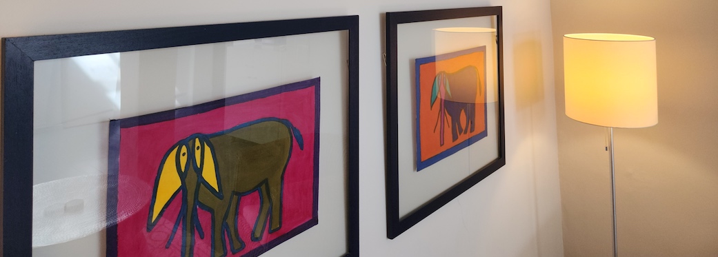 110 Waterkant Street - living area art