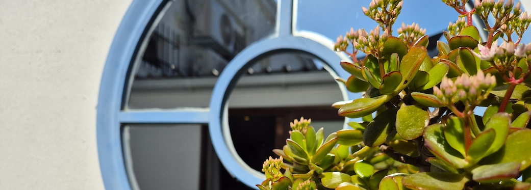 19 Jarvis Street - courtyard wall mirror